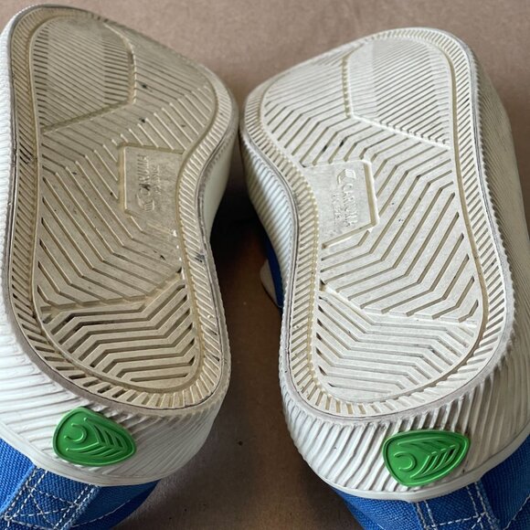 Cariuma Unisex Pantone Canvas Low Top Lace-Up Sneakers Classic Blue 8.5M 10W - Picture 15 of 15